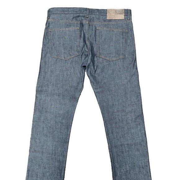 Naked & Famous Denim Jeans Men's Skinny Guy Dirty Fade Selvedge Sz 38 - Picture 1 of 11